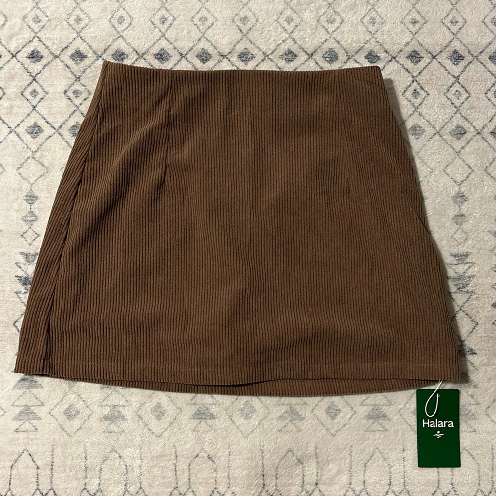 Brown Halara Skirt
